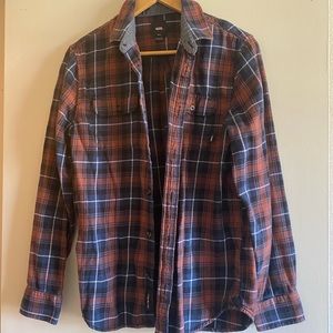 Van’s flannel mens S